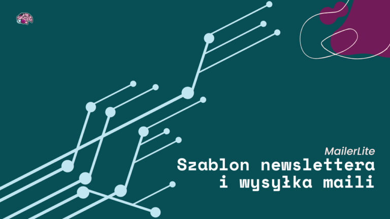 newsletter szablon wysyłka maili mailerlite